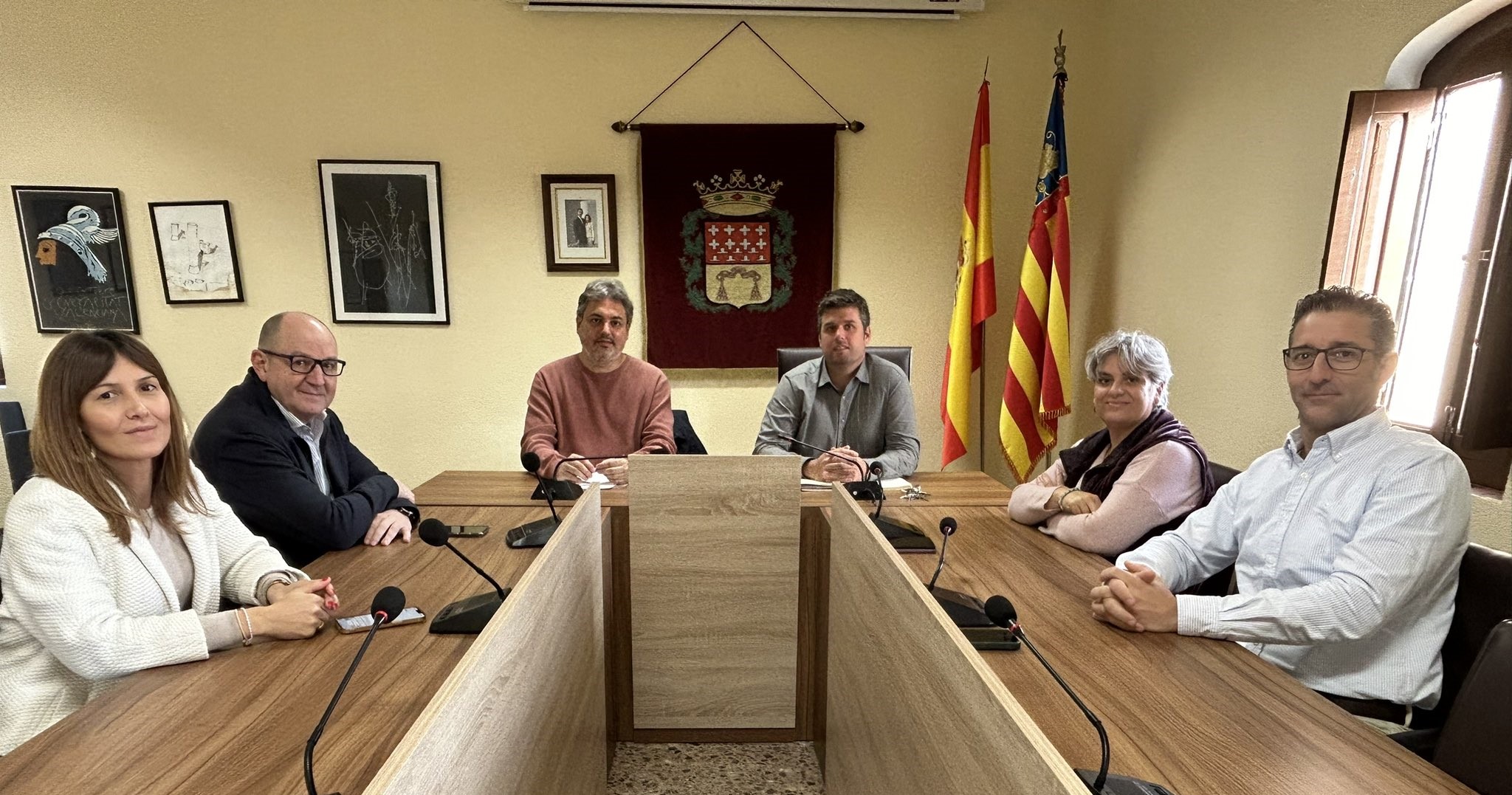 El presidente de Aemon y el alcalde de Alfara del Patriarca analizan la implementación de la EGM